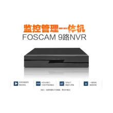 FOSCAM 硬盘录像机9路百万高清NVR